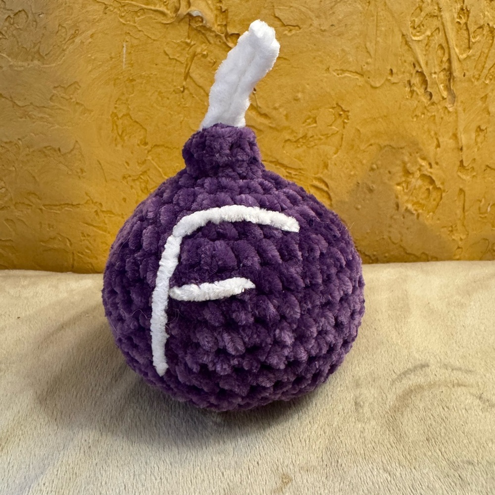 Handmade Crocheted F-Bomb
